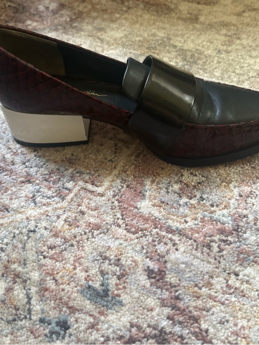 3.1 Phillip Lim Leather Loafers - Picture 6 of 9